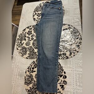 Madewell Women's Straight-Leg Blue Denim Jeans